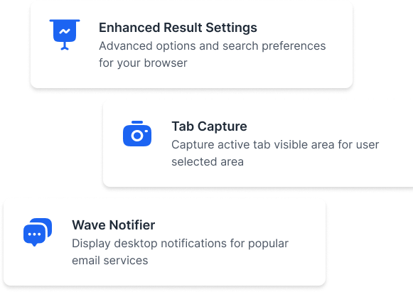 Wave Browser - Efficient, Intuitive and Personal Web Browser